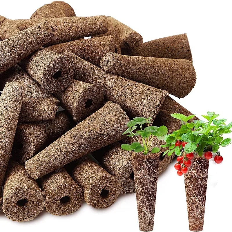 Net Pot 3 Inch - 100Pcs Seed Grow Sponges Replacement Root