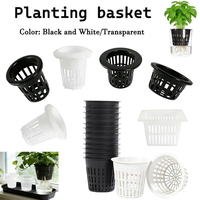 Net Pot 3 Inch - 5/10Pcs Hydroponic Colonization Mesh, Plastic Mesh