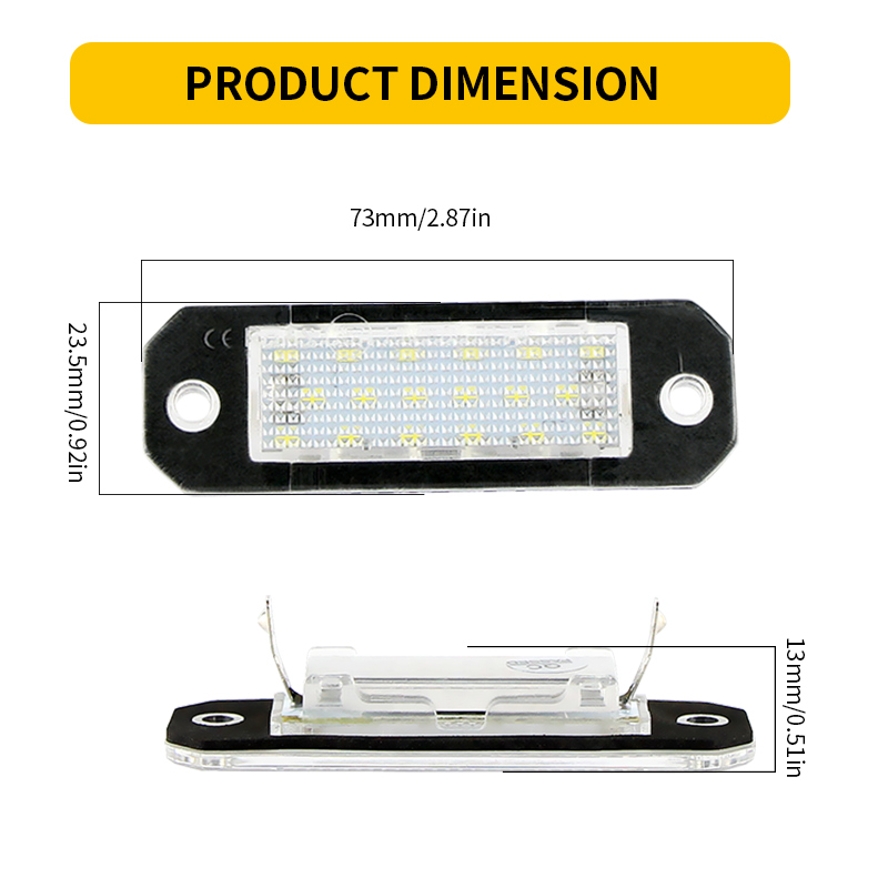 2pcs LED License Number Plate  - Grow Light T5 review and price