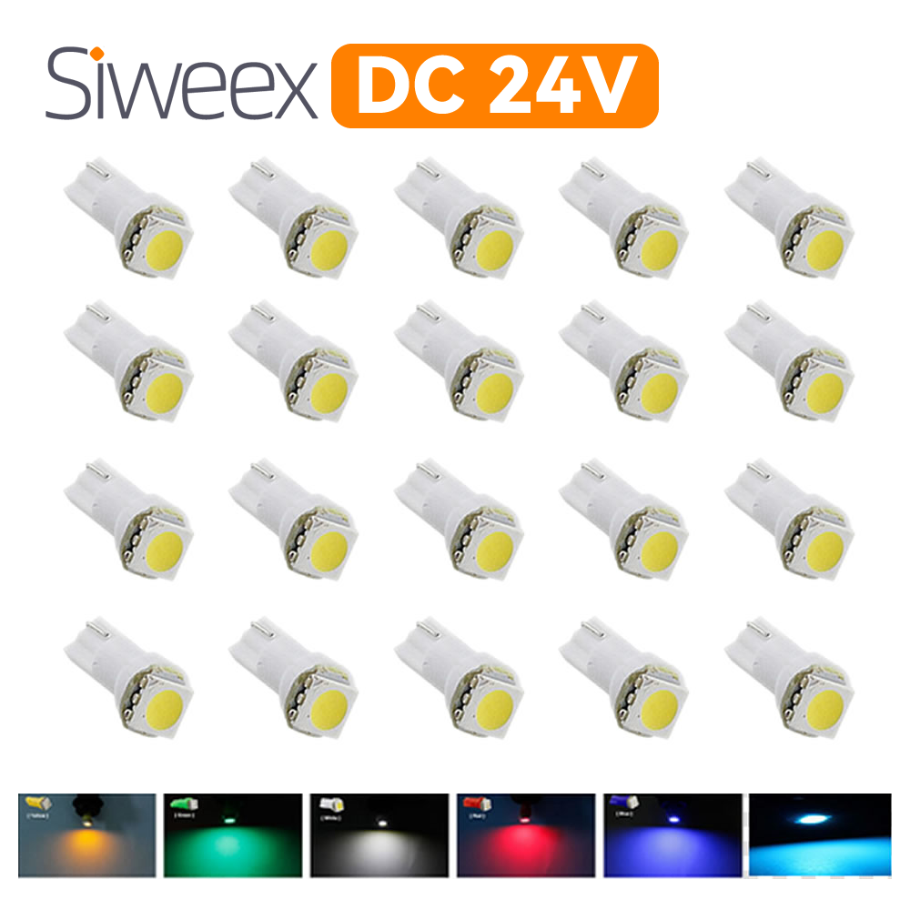 20Pcs T5 DC 24V 5050 LED Bulb  - Grow Light T5 review and price