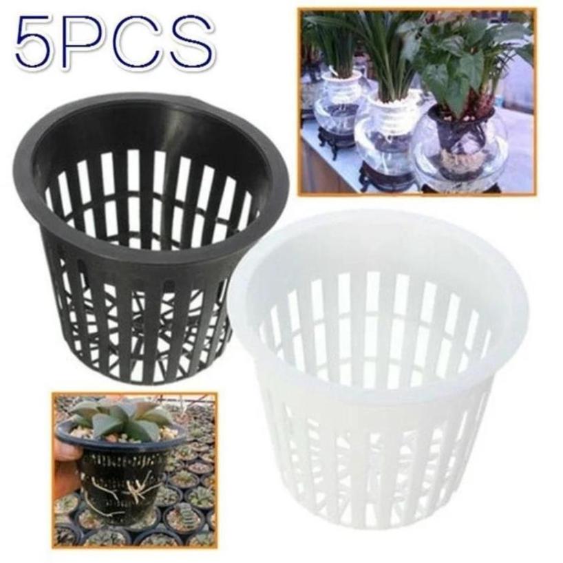 5 Pcs Plastic Plastic Porous M - Net Pot 3 Inch review and price