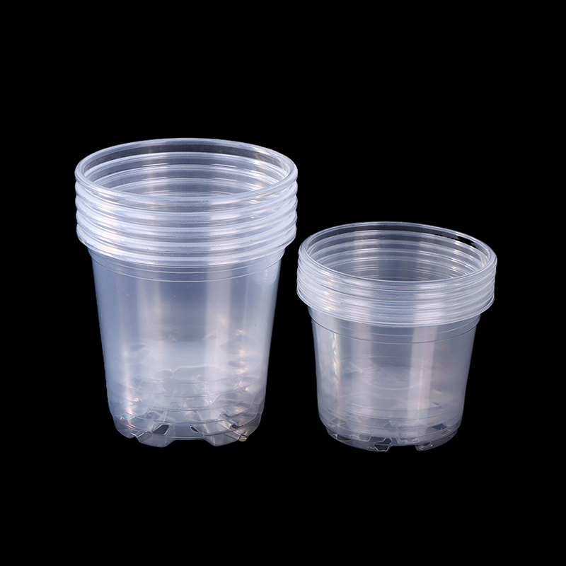 5PCS Transparent Plastic Flowe - Net Pot 3 Inch review and price