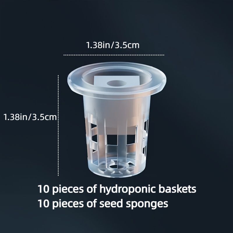 10pcs Hydroponic Seedling Bask - Net Pot 3 Inch review and price