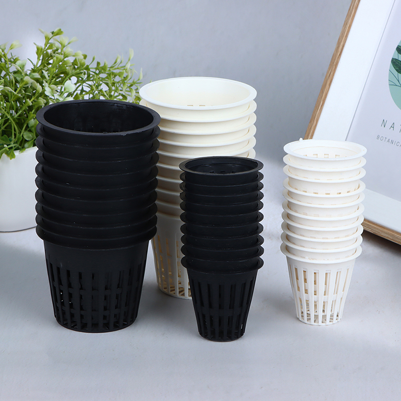 10Pcs Soilless Net Basket Slot - Net Pot 3 Inch review and price