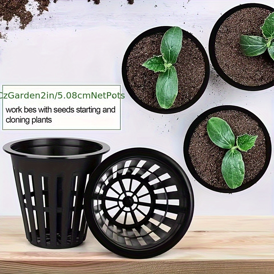 24/48PCs 2 Inch Garden Slotted - Net Pot 3 Inch review and price